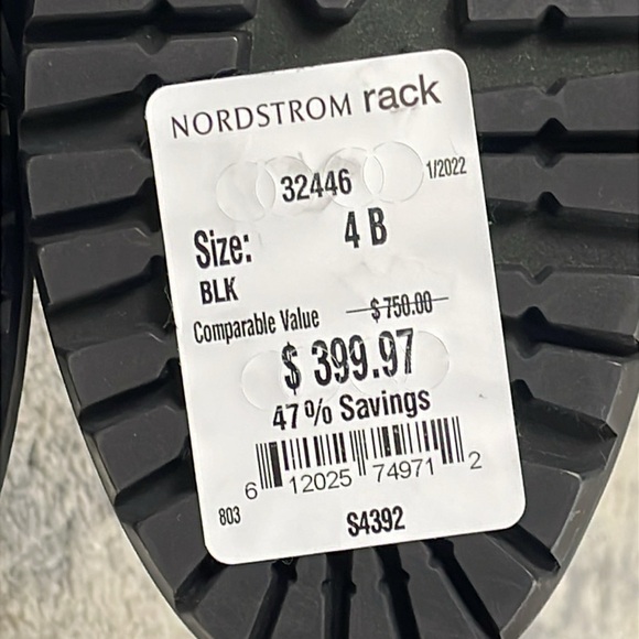 New Stuart Weitzman The City Boot Over the Knee Black Leather Sz 4 - Picture 6 of 13